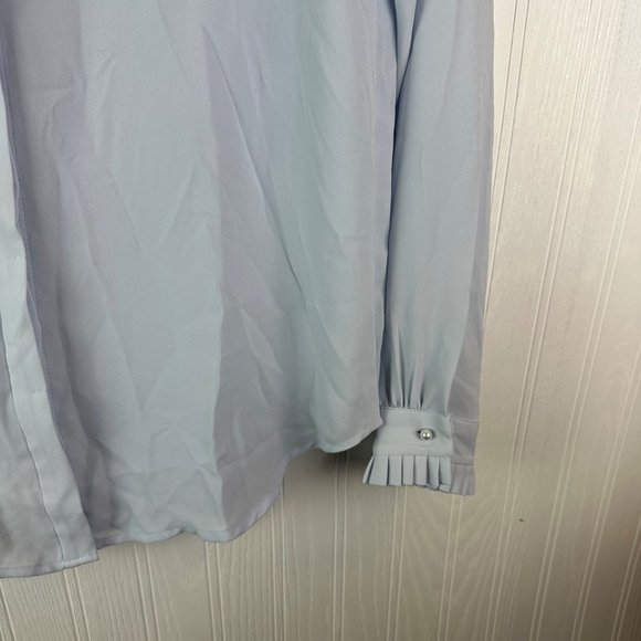 Loft Blouse Blue NWT Size XXS‎ - Picture 3 of 6